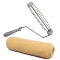 Paint Roller Handle and Three-Eighths Nap Roller, One Community