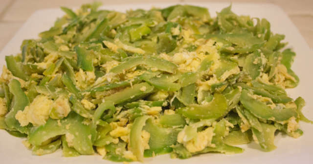 Bitter Melon with Scrambled Eggs, Bitter Melon Recipes, One Community