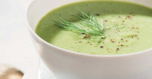Green Pea Lettuce Fennel Soup, Lettuce Recipes, One Community